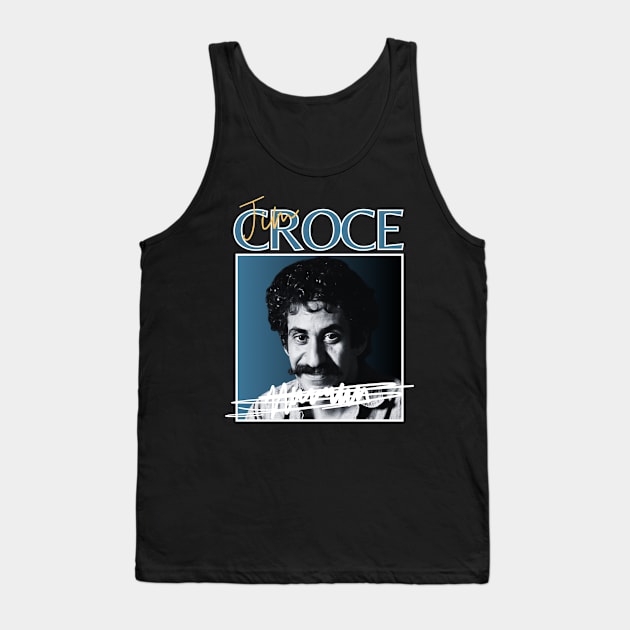 Jim croce///original retro Tank Top by DetikWaktu